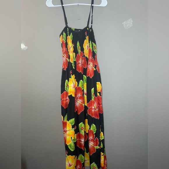 Rima Floral Maxi Dress with Vibrant Colors - Picture 1 of 4